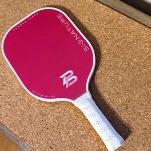 PBPRO Signature Carbon Fiber Pickleball Paddle - Pink